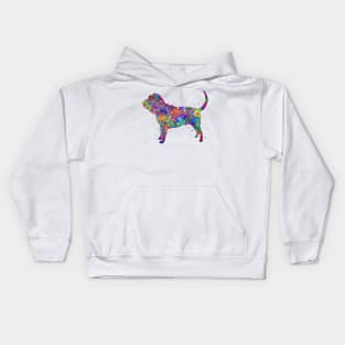 Bloodhound dog Kids Hoodie